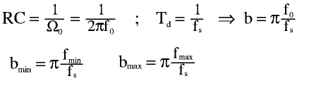 Phase shifter formulae